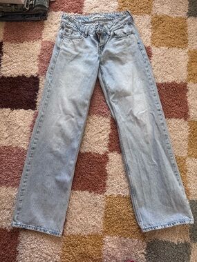 Levi's Light Blue Straight Leg Jeans
